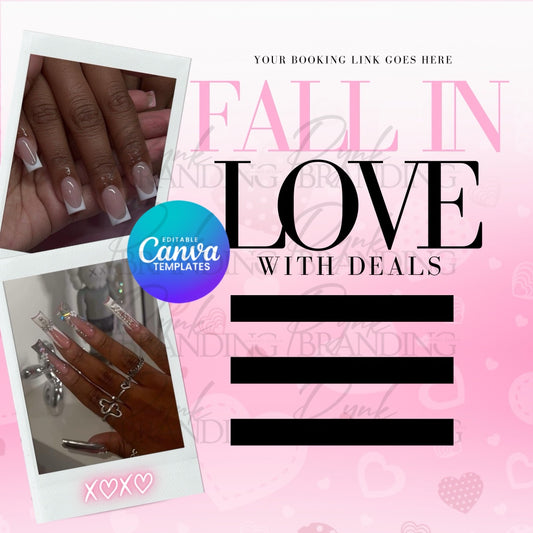Fall In Love W Deals Premade Design #116