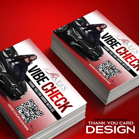 Thank you Cards (Design Only)